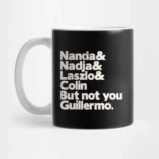 guillermo not you retro vintage Mug